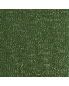 Napkin 33 Elegance dark green FSC Mix