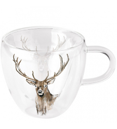Double-walled glass Antlers